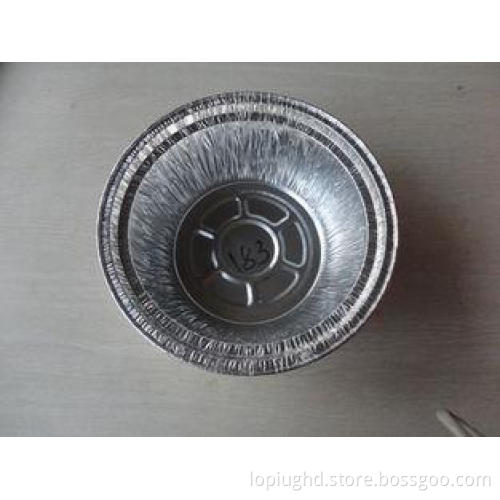 Round 8 inch Foil Takeaway Containers Aluminum Foil Pan / F